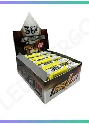 Батончик power pro protein bar 36% 60 г для быстрого утоления голода и повышения тонуса организма sku_fitsh_cn130-8