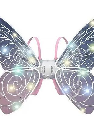 Електричні рухомі крила феї "wings of faerie" з підсвіткою і звуком