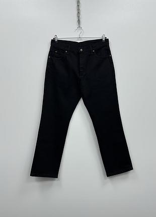 Базові джинси wrangler vintage premium denim regular fit jeans black
