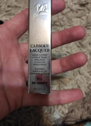 Lancome блиск-лак для губ тон 515 6