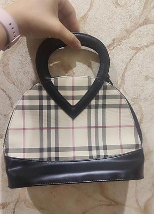 Сумка для жінок burberry вінтажна в клітинку