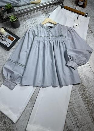 Блуза с объемными рукавами от primark