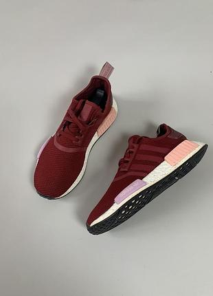 Кросівки жіночі adidas бордові, розмір 40, довжина устілки 25 см