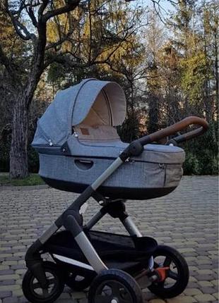 Коляска stokke trails універсальна 2 в 1