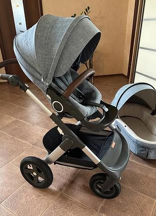 Коляска stokke trails універсальна 2 в 1 2