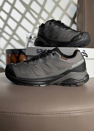Водонепроникні кросівки salomon x-adventure gtx taupe black