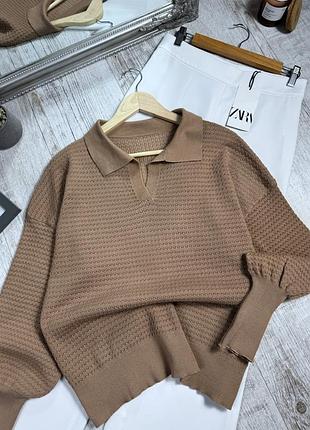 Джемпер поло от shein 7