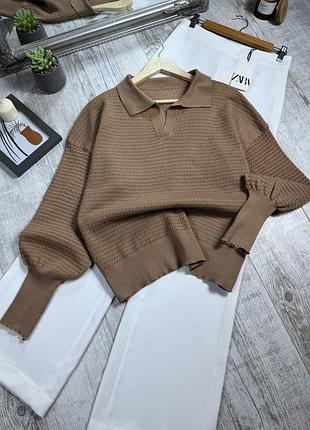 Джемпер поло от shein 9