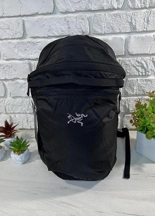 Рюкзак arc’teryx heliad 15l backpack чорний