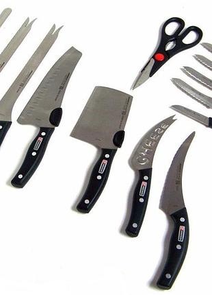 Набір кухонних ножів mibacle blade "диво-ножі", 12 предметів