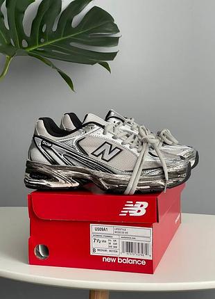 Кросівки чоловічі new balance 509 silver black custom u509c1