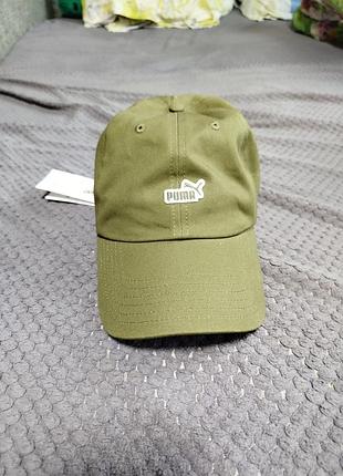 Бейсболка puma унісекс хакі