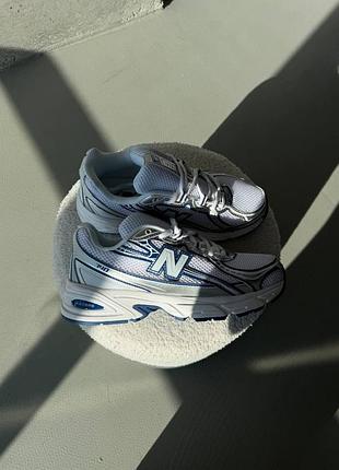 Balance 740 white silver blue 2