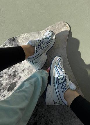 Balance 740 white silver blue 3