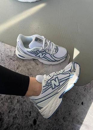 Balance 740 white silver blue 4