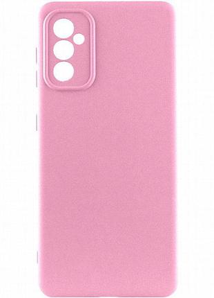 Чехол tpu getman liquid silk full camera для samsung galaxy a36 5g розовый / pink