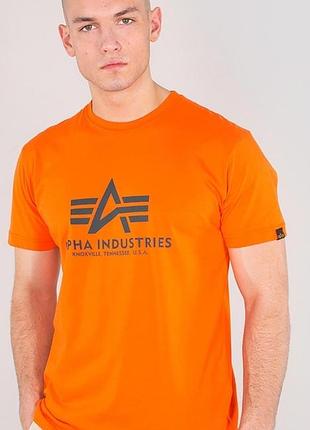 Футболка мужская alpha industries