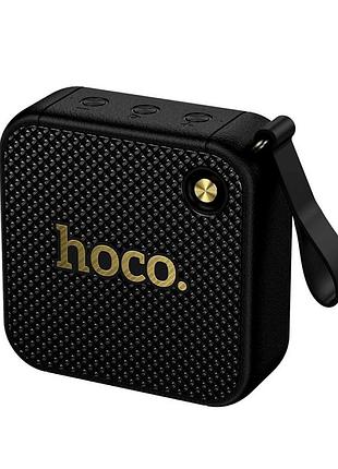 Портативная bluetooth-колонка hoco ht1 marquis противоударная черная