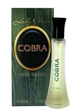 Туалетна вода жін. cobra (30мл.) тм lady charm