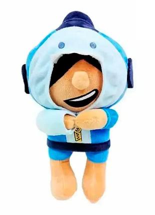 Игрушка мягкая игрушка акула леон (leon) новый дизайн 24 см для детей (l_16381)