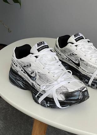 Кросівки чоловічі nike initiator white black custom 394055-100 білі, чорні