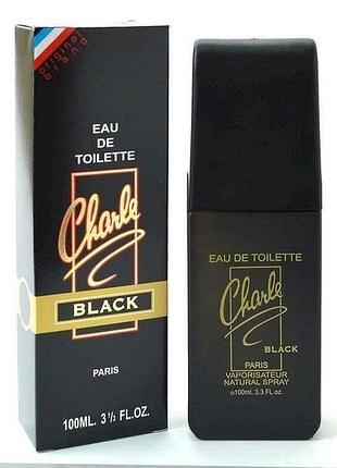 Туалетная вода для мужчин 100мл aroma parfume black тм charle