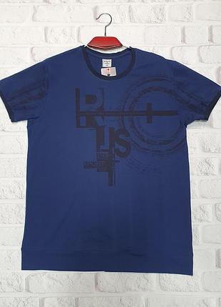 Футболка elvis чоловіча великого розміру 5xl-8xl 5xl, 54, синій