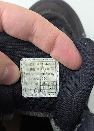 Черевики scarpa gore-tex 7