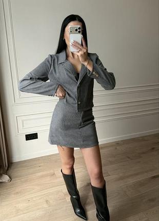 Костюм із спідницею 6
