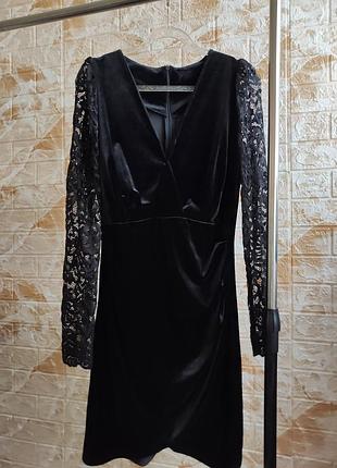 Женское вечернее платье на запах 34-36р xs-s