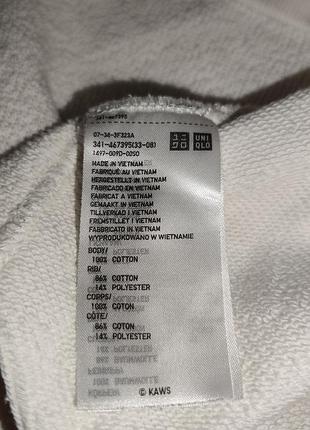 Свитшот uniqlo x kaws ut (размер l) 6