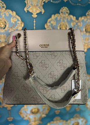 Сумка шоппер гесс guess berta оригинал