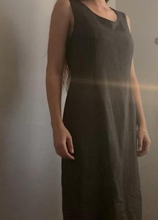 Коротка жіноча сукня h&m сіра в клітинку eur 38