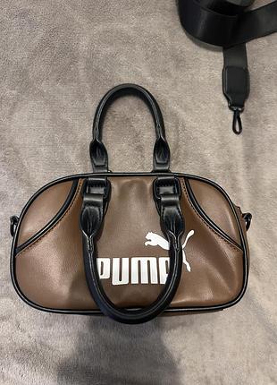Жіноча сумка puma коричнева