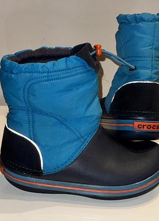 Чоботи дитячі crocs сині