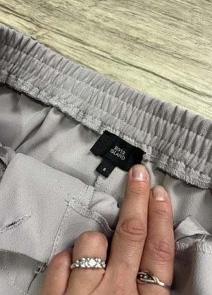 Жіночі брюки river island сірі 5
