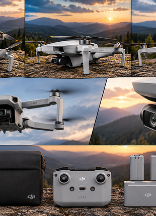 Квадрокоптер dji mini 4k fly more combo