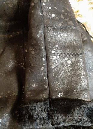 Турецкая дублёнка в новом состоянии