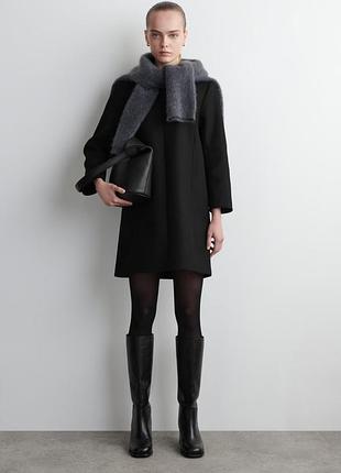 Платье женское cos long-sleeved wool mini dress / 34