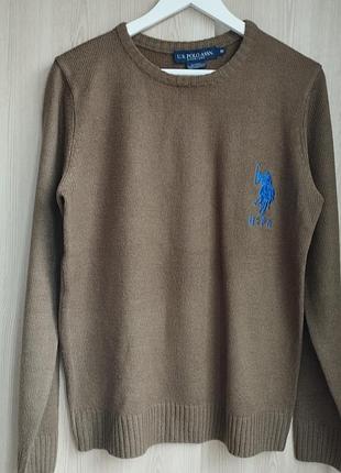 Джемпер чоловічий u.s. polo assn. коричневий