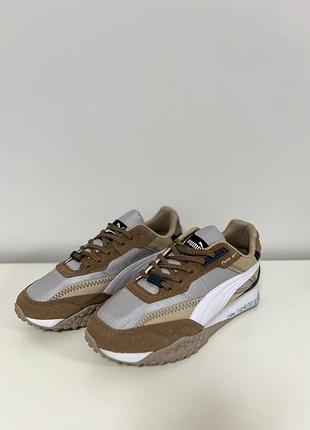 Кросівки puma blktop rider brown