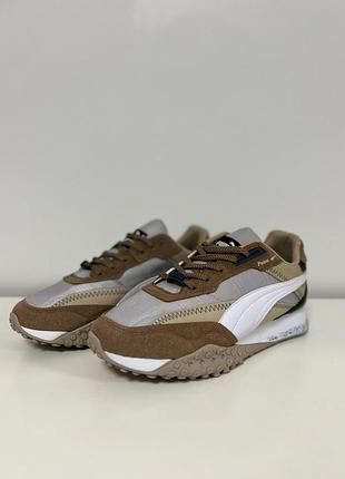 Кросівки puma blktop rider brown 6