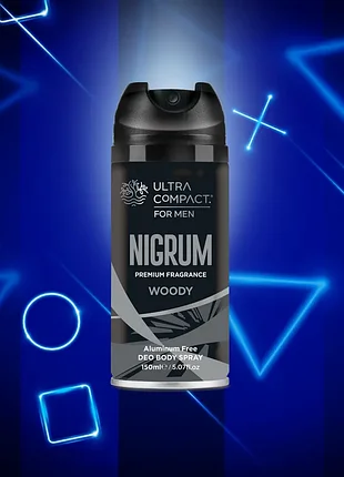 Дезодорант-спрей чоловічий ultra compact nigrum 150 мл