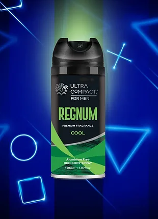 Дезодорант-спрей чоловічий ultra compact regnum 150 мл