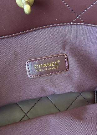 Сумка шопер maxi tote bag in burgundy 8