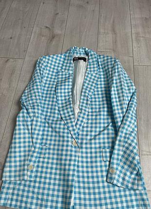 Яскравий піджак zara 3