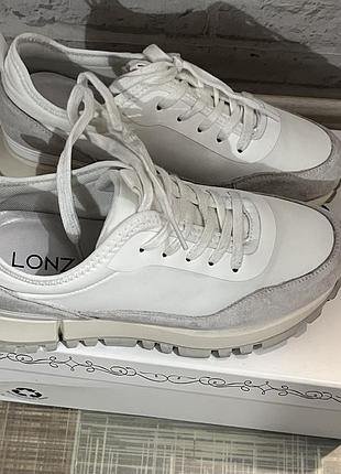 Кросівки жіночі lonza shoes білі, сірі 38 розмір