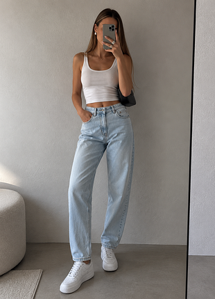 Джинсы zara небесно-голубые размер 36/04/26