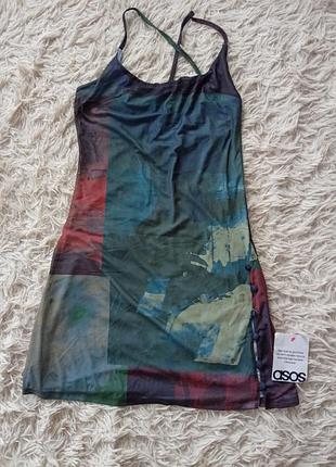 Мини платье asos 3