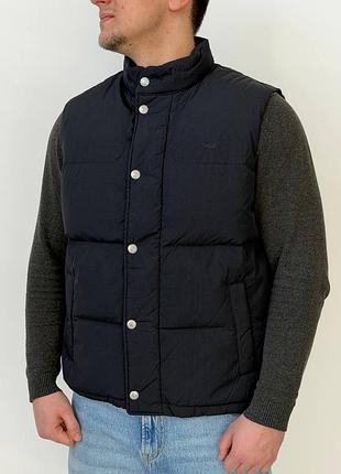Чоловіча жилетка levis jet black - black , оригінал 2